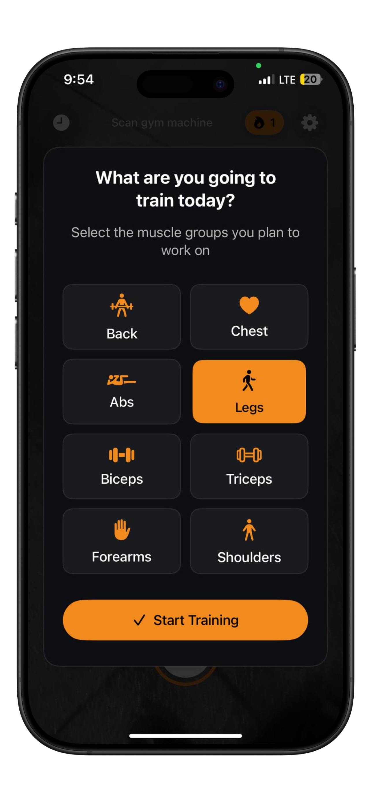 Focused on your training day